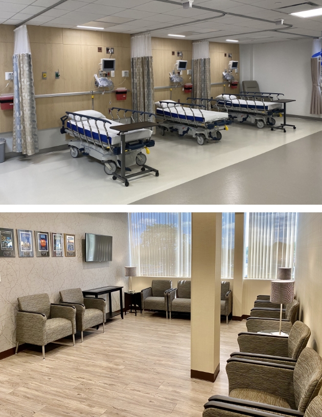 Waiting Area and Ambulatory Surgical Center